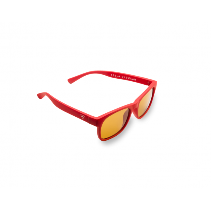 Детские фуллереновые очки Tesla Hyperlight Eyewear, Model 401 Красние Детские фуллереновые очки Tesla Hyperlight Eyewear, Model 401 Красние