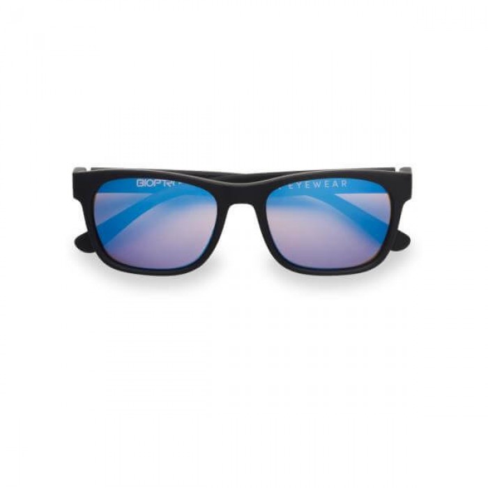 Детские фуллереновые очки Tesla Hyperlight Eyewear, Model 402 Черные Детские фуллереновые очки Tesla Hyperlight Eyewear, Model 402 Черные