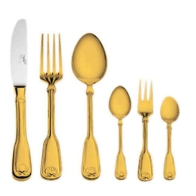 Дополнение к столовым приборам Венус позолоченное на 6 персон (36 предметов)