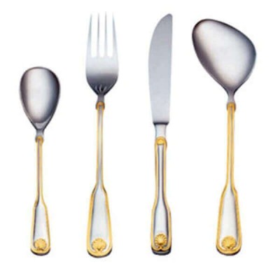 Детский набор Венус декорированный золотом (4 предмета) Детский набор Венус декорированный золотом (4 предмета)