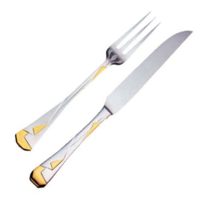 Набор для стейка Кимоно декорированный золотом (12 предметов)