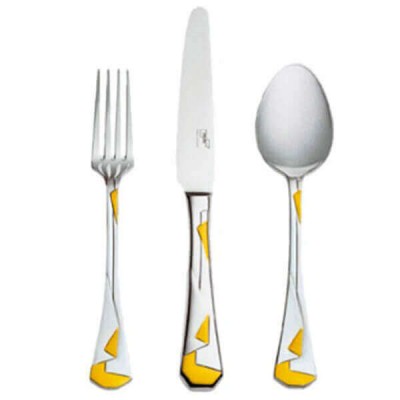 Десертный набор Кимоно декорированный золотом (18 предметов) Десертный набор Кимоно декорированный золотом (18 предметов)