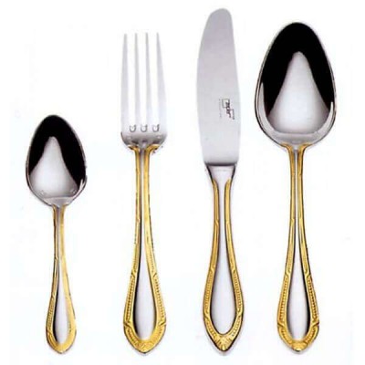 Дополнение к столовым приборам Сенатор декорированное золотом на 6 персон (36 предметов)