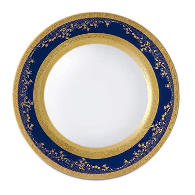 Фарфор Royal Gold - Тарелки для Хлеба 17 cм Кобальт (6 Единиц)