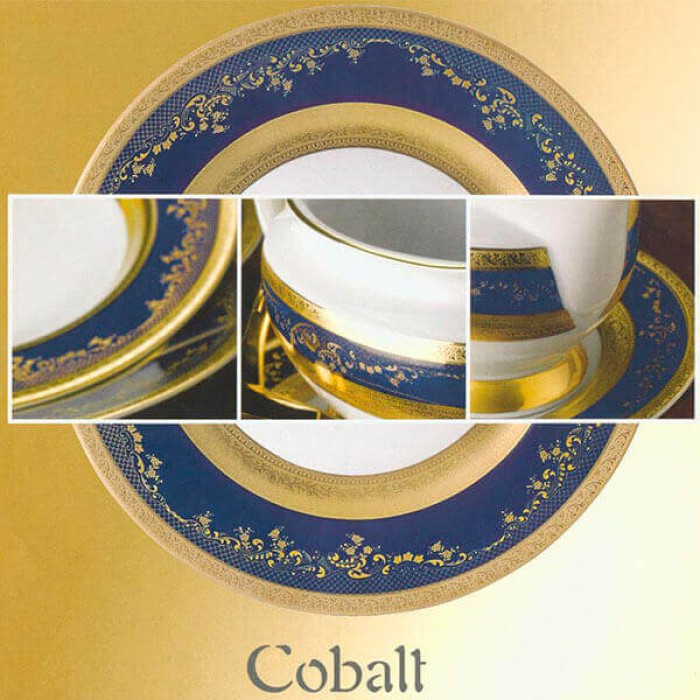 Фарфор Royal Gold - Чашки Еspresso Кобальт (12 Единиц) Фарфор Royal Gold - Чашки Еspresso Кобальт (12 Единиц)