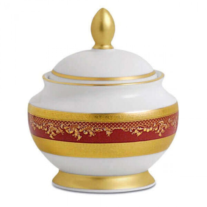 Фарфор Royal Gold - Полный Набор на 6 Персон Бордо (40 Единиц) Фарфор Royal Gold - Полный Набор на 6 Персон Бордо (40 Единиц)