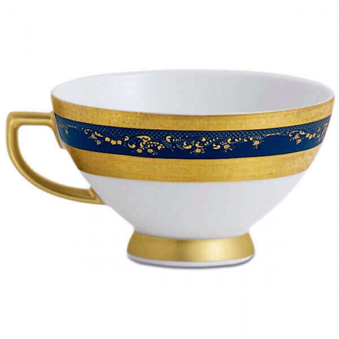 Фарфор Royal Gold - Кофейный Набор 6 Персон Кобальт (15 Единиц)