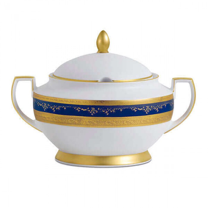 Фарфор Royal Gold - Набор для Ужина 6 Персон Кобальт (25 Единиц) Фарфор Royal Gold - Набор для Ужина 6 Персон Кобальт (25 Единиц)