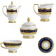 Фарфор Royal Gold - Кофейный Набор 12 Персон Кобальт (27 Единиц) Фарфор Royal Gold - Кофейный Набор 12 Персон Кобальт (27 Единиц)