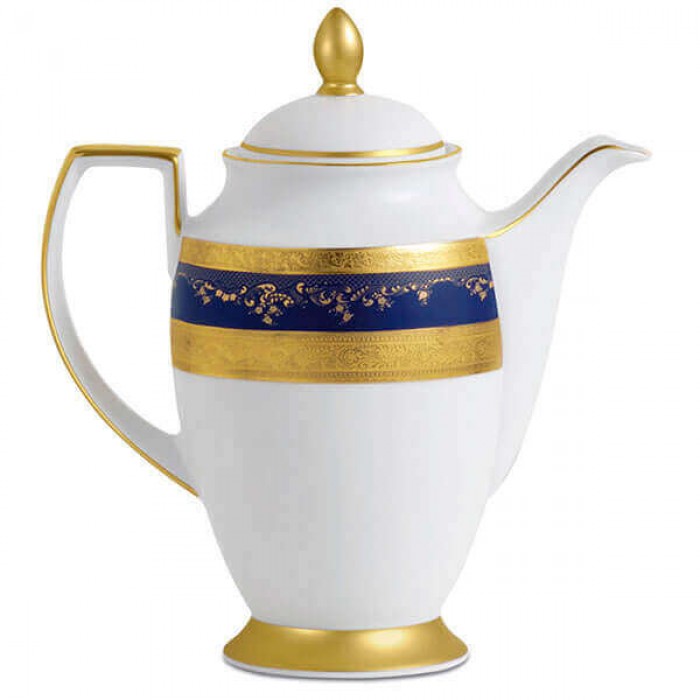 Фарфор Royal Gold - Кофейный Набор 12 Персон Кобальт (27 Единиц) Фарфор Royal Gold - Кофейный Набор 12 Персон Кобальт (27 Единиц)