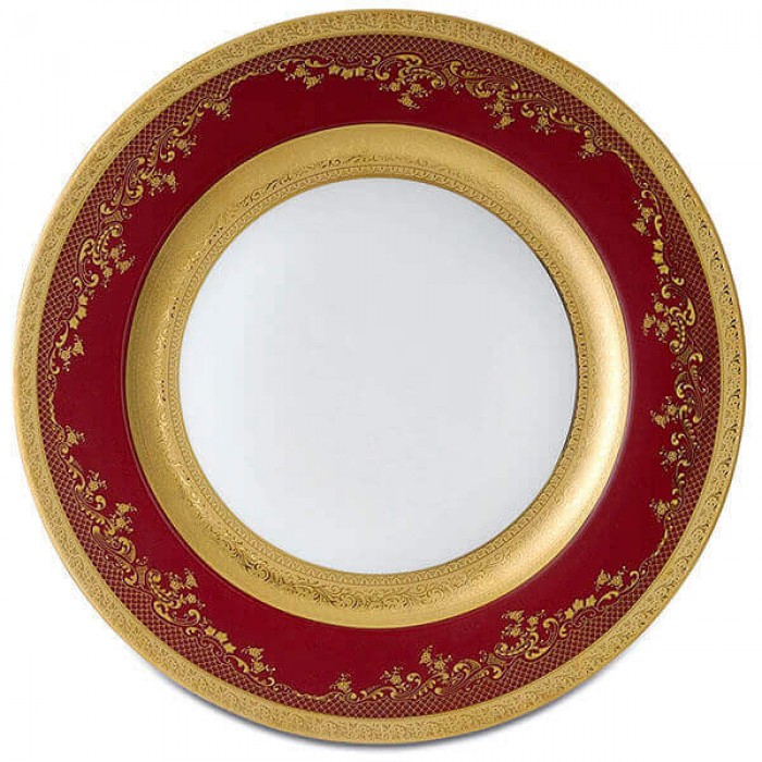 Фарфор Imperial Gold - Полный Набор на 6 Персон Бордо (40 Единиц)