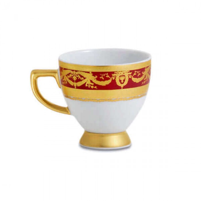 Фарфор Imperial Gold - Чашки Еspresso Бордо (12 Единиц) Фарфор Imperial Gold - Чашки Еspresso Бордо (12 Единиц)