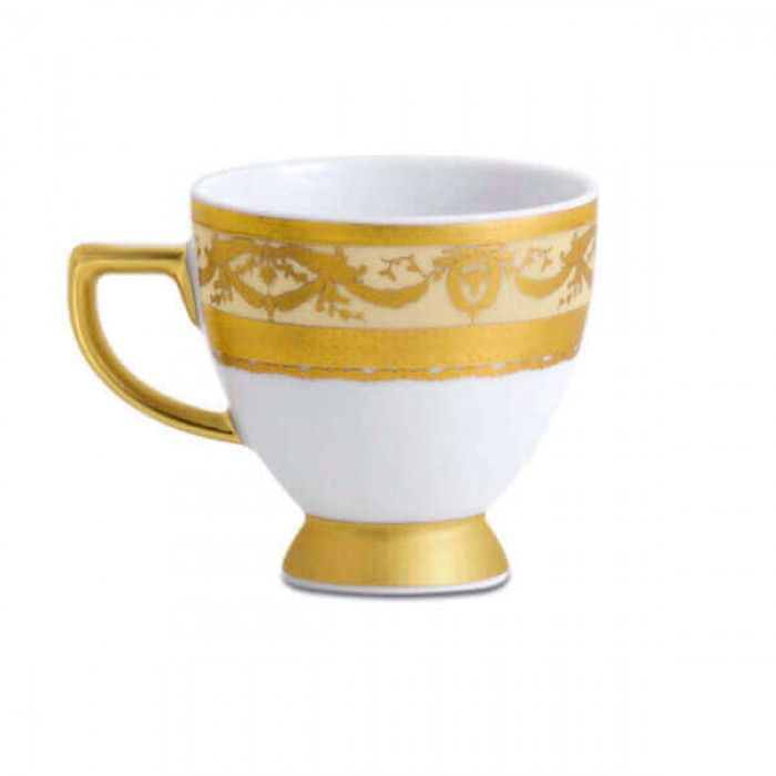 Фарфор Imperial Gold - Чашки Еspresso Кремовые (12 Единиц) Фарфор Imperial Gold - Чашки Еspresso Кремовые (12 Единиц)