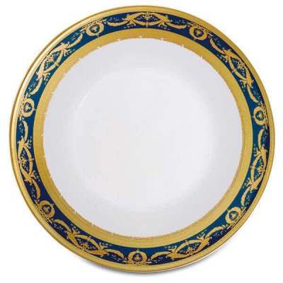 Фарфор Imperial Gold - Салатники 19 cм Кобальт (6 Единиц)