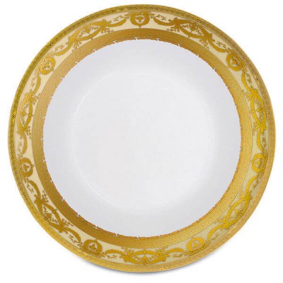 Фарфор Imperial Gold - Салатники 19 см Кремовые (6 Единиц)