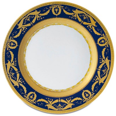 Фарфор Imperial Gold - Подставки под тарелки 32 см Кобальт (6 Единиц)