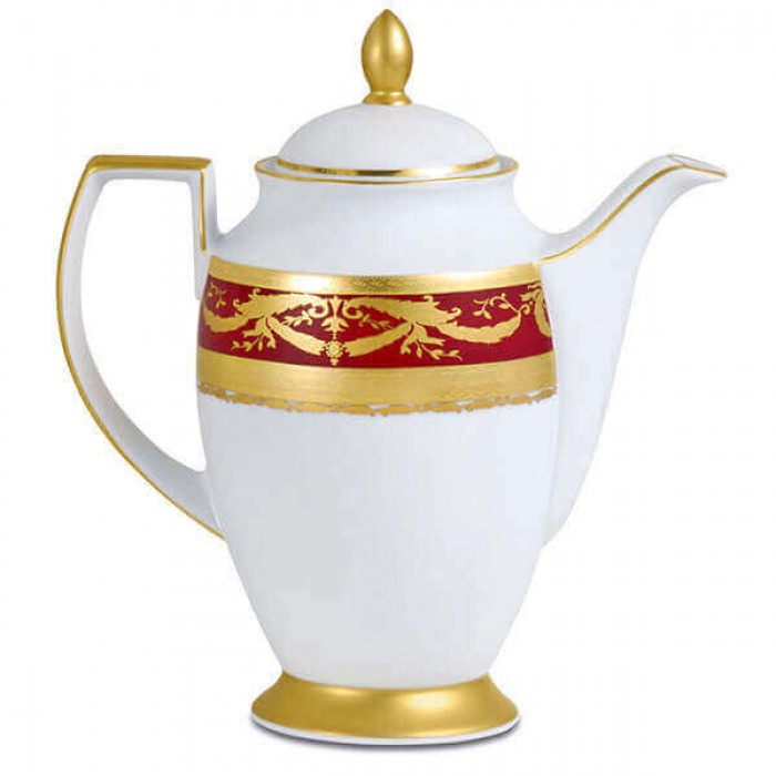 Фарфор Imperial Gold - Кофейный Набор 6 Персон Бордо (15 Единиц) Фарфор Imperial Gold - Кофейный Набор 6 Персон Бордо (15 Единиц)