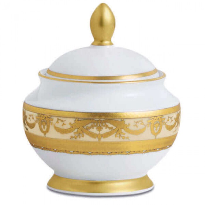 Фарфор Imperial Gold - Кофейный Набор 6 Персон Кремовый (15 Единиц)