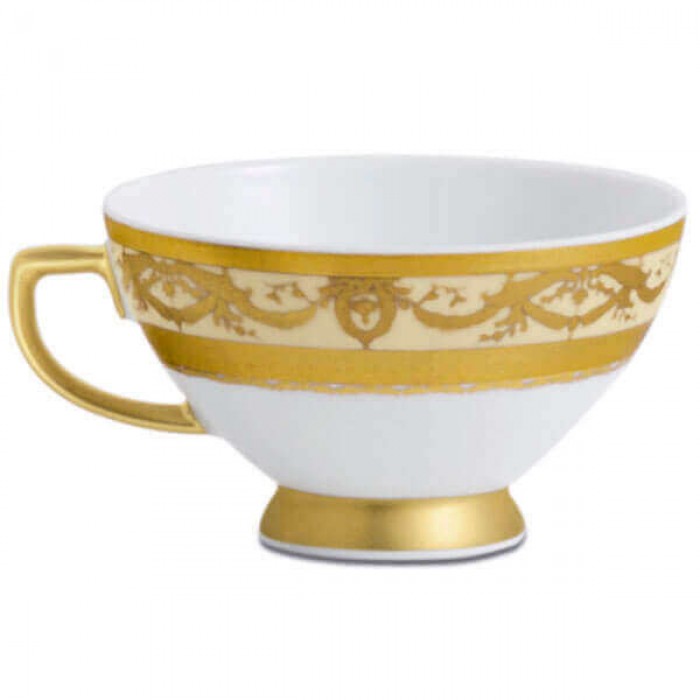 Фарфор Imperial Gold - Кофейный Набор 6 Персон Кремовый (15 Единиц)