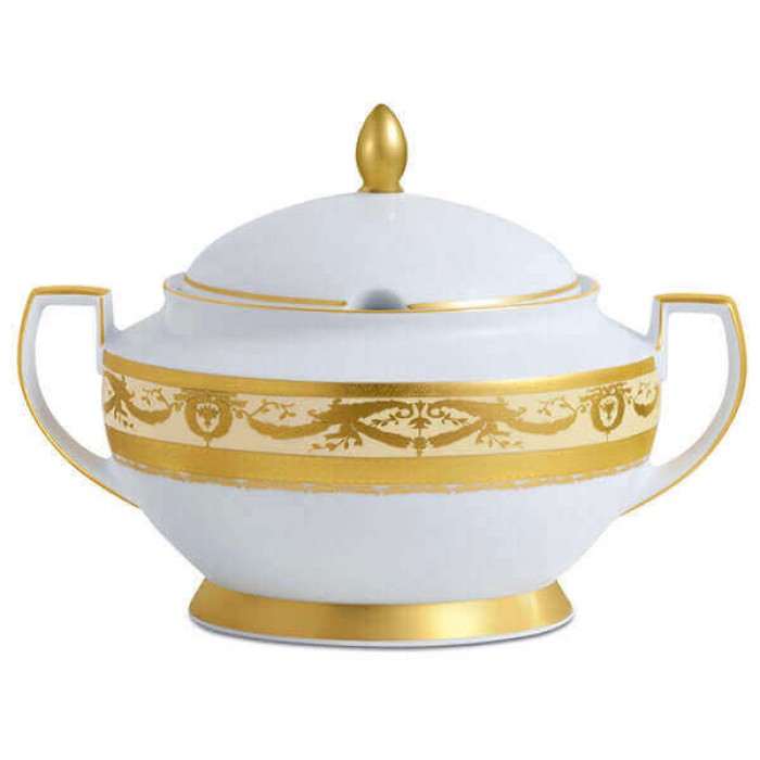Фарфор Imperial Gold - Набор для Ужина 6 Персон Кремовый (25 Единиц) Фарфор Imperial Gold - Набор для Ужина 6 Персон Кремовый (25 Единиц)