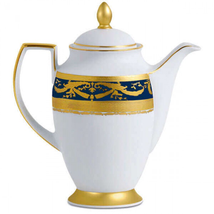 Фарфор Imperial Gold - Кофейный Набор 6 Персон Кобальт (15 Единиц)