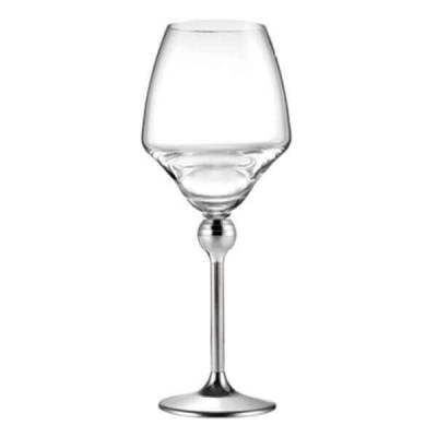 Бокалы для красного вина с металлическими ножками - 6 ед. Бокалы для красного вина с металлическими ножками - 6 ед.