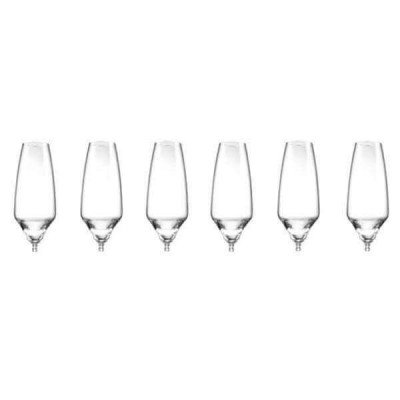 Бокалы для шампанского без ножек - 6 ед.