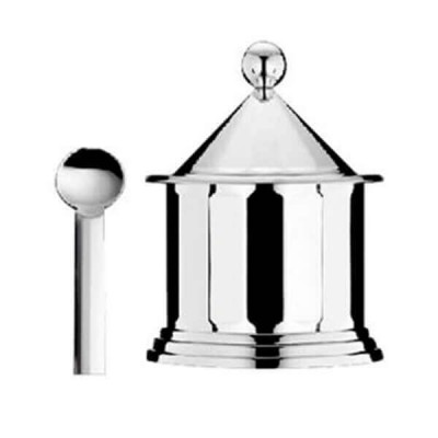 Сет сахарница + ложка (2 предмета) - посеребренный Сет сахарница + ложка (2 предмета) - посеребренный