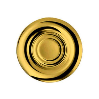 Двойной набор из 6 шт блюдец - позолота