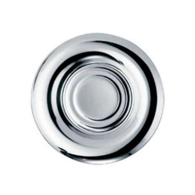 Двойной набор из 6 шт блюдец - посеребренный Двойной набор из 6 шт блюдец - посеребренный