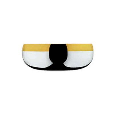 Набор из 6 шт чаш диаметром 12 см - с золотым декором