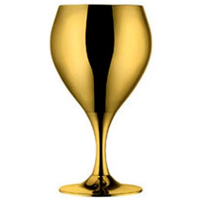 Набор из 6 шт бокалов для воды - позолота