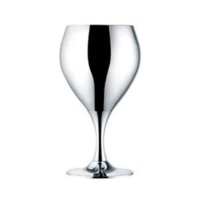 Набор из 6 шт бокалов для вина - посеребренный