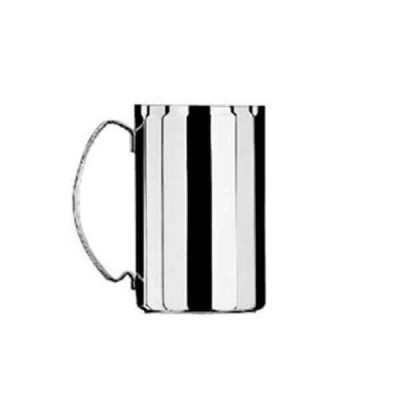 Набор из 6 шт стаканов для чая с ручкой - посеребренный Набор из 6 шт стаканов для чая с ручкой - посеребренный