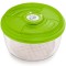 Стеклянный контейнер круглый  Ø23x10,5 см 3,3л зеленый
