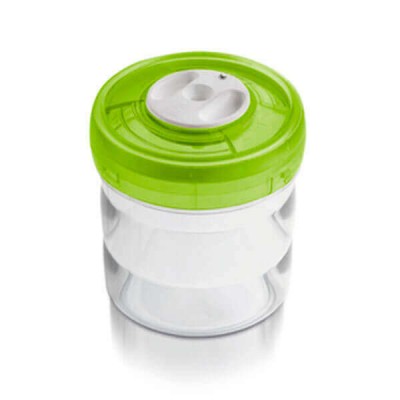 Ёмкость цилиндрическая Ø11x12,5 см 0,75л зелёная