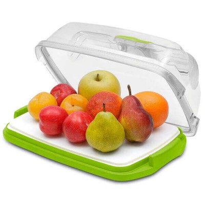 Сырница 30x22x15см 5,2л зелёная