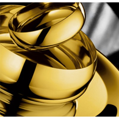 Набор "Барон" для десерта - позолоченный Набор "Барон" для десерта - позолоченный