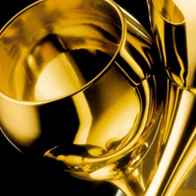 Двойной набор из 6 шт блюдец - позолота Двойной набор из 6 шт блюдец - позолота