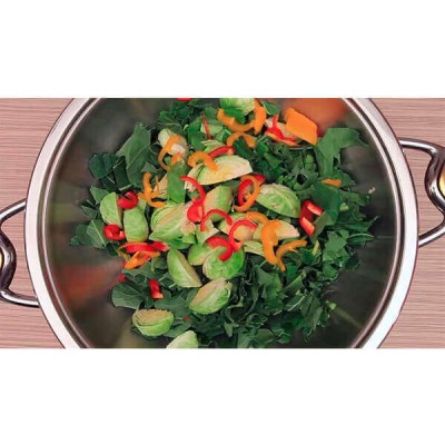 Посуда WOK 2,4л - Ø24см - высота 7см Посуда WOK 2,4л - Ø24см - высота 7см