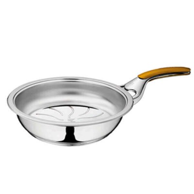 Сковорода 2.0 л, 24 см., зеркальная полировка, без крышки Сковорода 2.0 л, 24 см., зеркальная полировка, без крышки